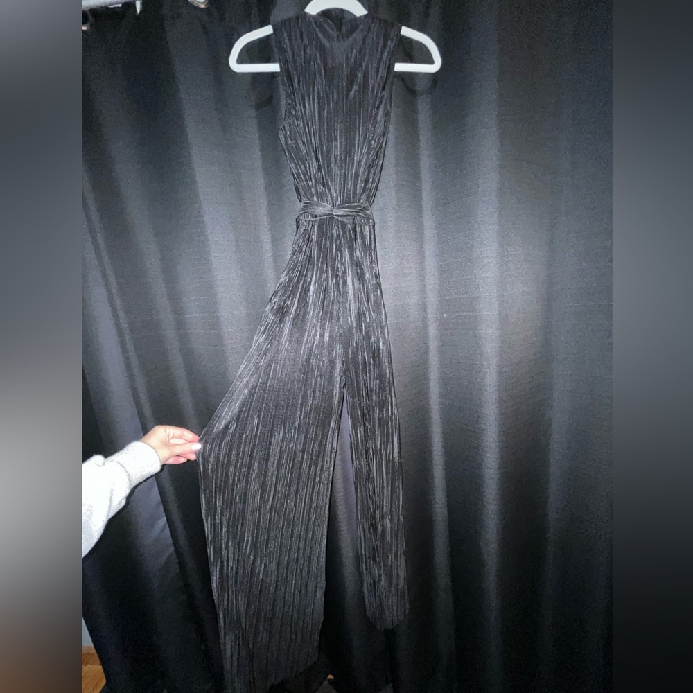 Anne Klein accordion jumpsuit